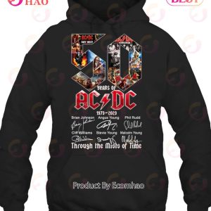 50 Years Of ACDC 1973 – 2023 Through The Mists Of Time T-Shirt
