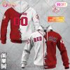 Personalized MLB Chicago Cubs Mix Jersey 3D Hoodie