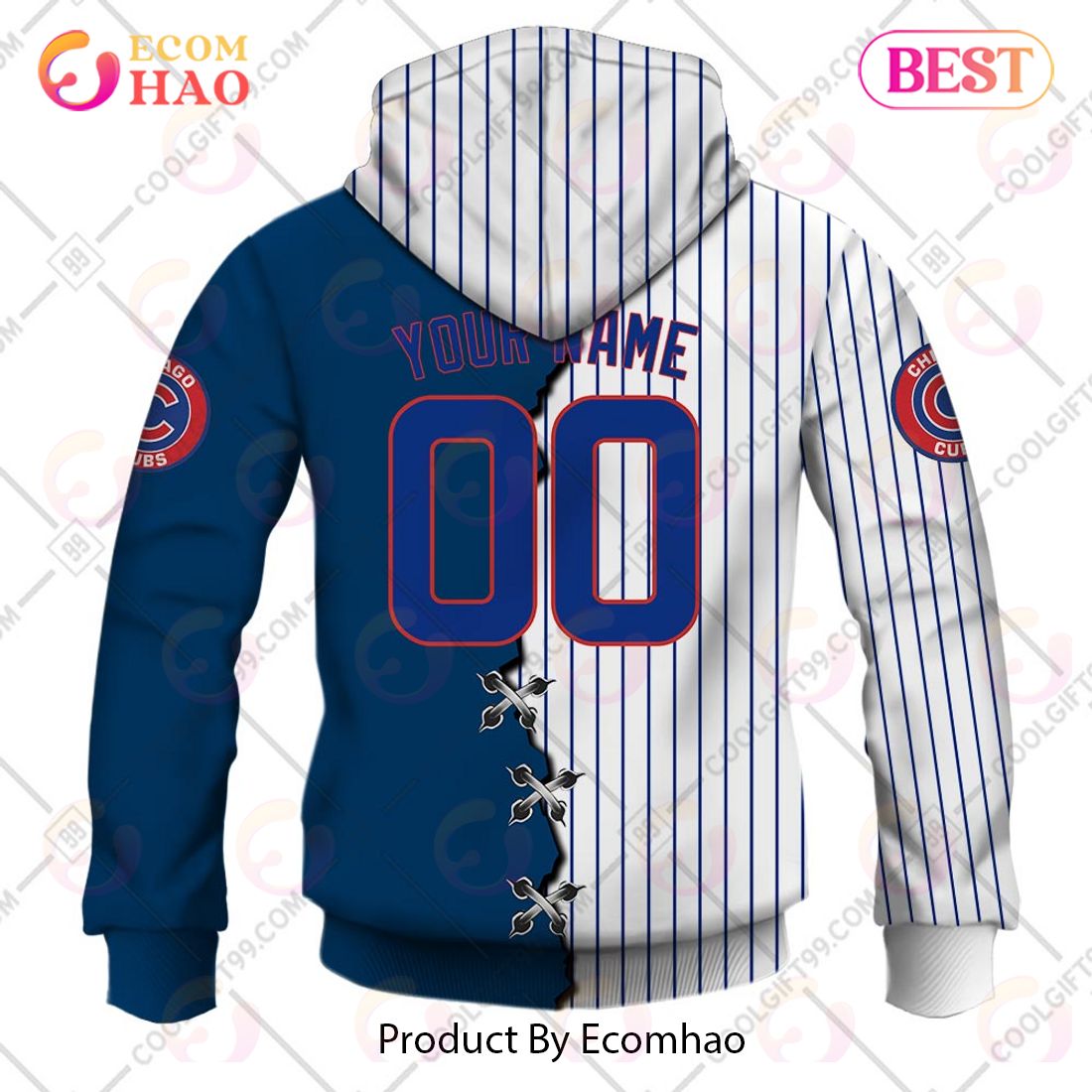 Chicago Cubs MLB 3D Baseball Jersey Shirt For Men Women Personalized