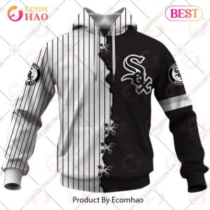 Personalized MLB Chicago White Sox Mix Jersey 3D Hoodie