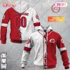 Personalized MLB Cleveland Guardians Mix Jersey 3D Hoodie