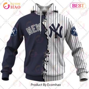 Personalized MLB New York Yankees Mix Jersey 3D Hoodie