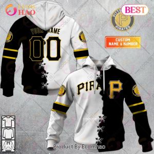 Personalized MLB Pittsburgh Pirates Mix Jersey 3D Hoodie
