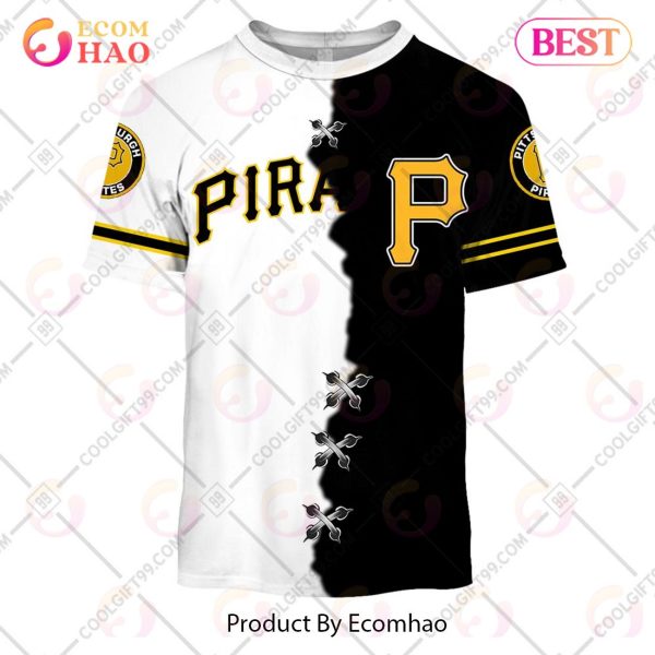 Personalized MLB Pittsburgh Pirates Mix Jersey 3D Hoodie