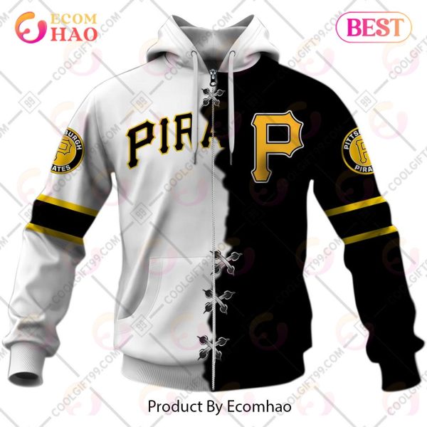 Personalized MLB Pittsburgh Pirates Mix Jersey 3D Hoodie