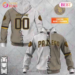 Personalized MLB San Diego Padres Mix Jersey 3D Hoodie