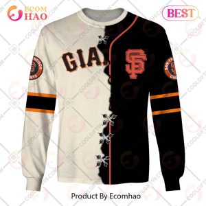 MLB San Francisco Giants Mix Jersey Custom Personalized Hoodie Shirt -  Growkoc