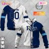Personalized MLB Texas Rangers Mix Jersey 3D Hoodie
