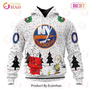 NHL New York Islanders Special Peanuts Design 3D Hoodie