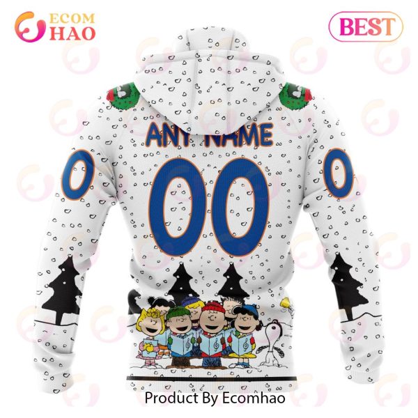 NHL New York Islanders Special Peanuts Design 3D Hoodie