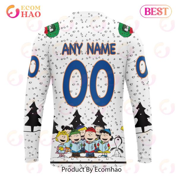NHL New York Islanders Special Peanuts Design 3D Hoodie