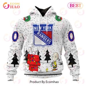 NHL New York Rangers Special Peanuts Design 3D Hoodie