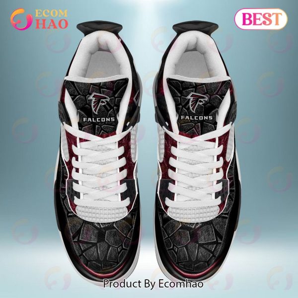 NFL Atlanta Falcons Air Jordan 4 Sneaker Custom Name