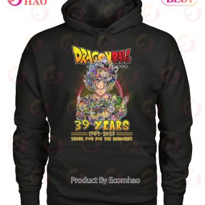 Dragon Ball 39 Years 1984 – 2023 Thank You For The Memories T-Shirt