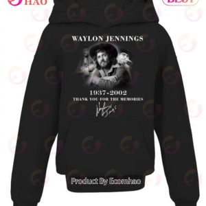 Waylon Jennings 1937 – 2002 Thank You For The Memories T-Shirt
