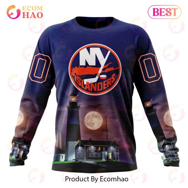 NHL New York Islanders Special Design With Montauk Point Lighthouse 3D Hoodie