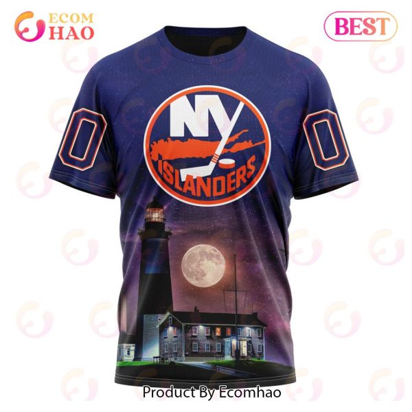 NHL New York Islanders Special Design With Montauk Point Lighthouse 3D Hoodie