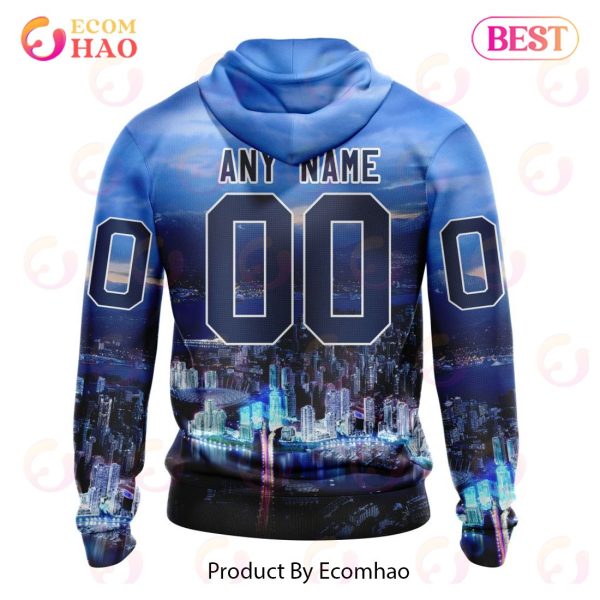 NHL Vancouver Canucks Special Design With City Skyline 3D Hoodie