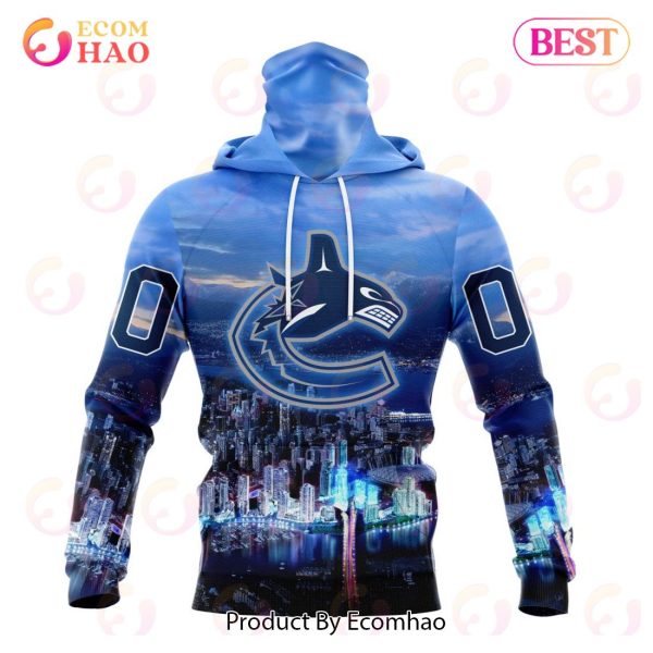 NHL Vancouver Canucks Special Design With City Skyline 3D Hoodie
