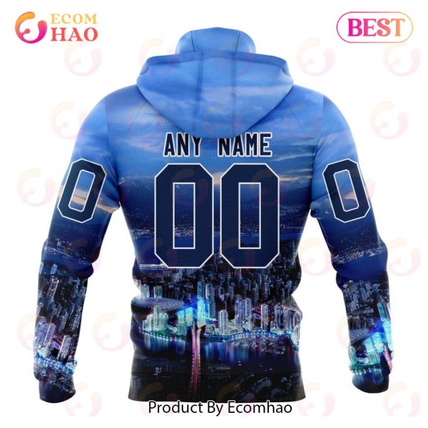 NHL Vancouver Canucks Special Design With City Skyline 3D Hoodie