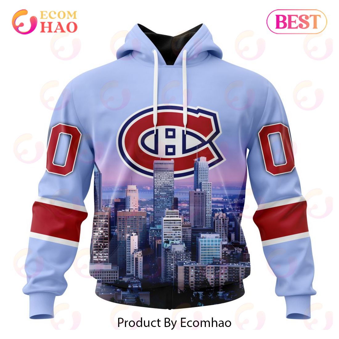 NHL Vancouver Canucks Special Design With City Skyline 3D Hoodie