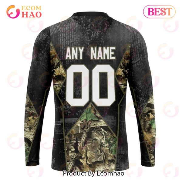 Personalized NRL Canberra Raiders Special Camo Hunting Design 3D Hoodie