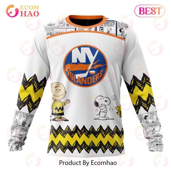 Personalized NHL New York Islanders Special Peanuts Design 3D Hoodie