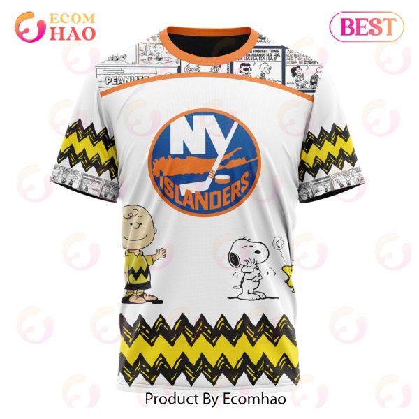 Personalized NHL New York Islanders Special Peanuts Design 3D Hoodie