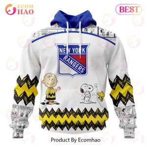 Personalized NHL New York Rangers Special Peanuts Design 3D Hoodie