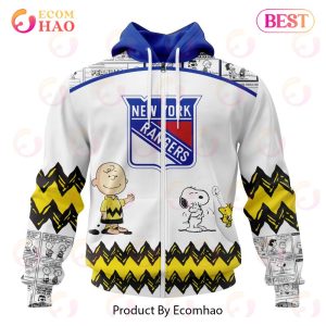 Personalized NHL New York Rangers Special Peanuts Design 3D Hoodie