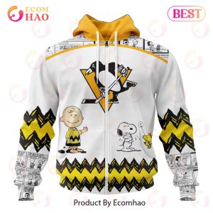 Personalized NHL Pittsburgh Penguins Special Peanuts Design 3D Hoodie