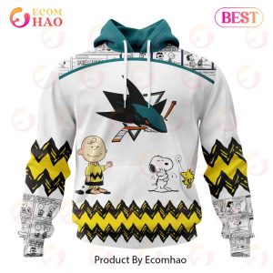 Personalized NHL San Jose Sharks Special Peanuts Design 3D Hoodie