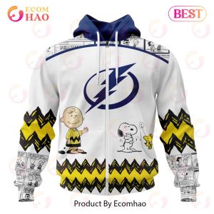 Personalized NHL Tampa Bay Lightning Special Peanuts Design 3D Hoodie