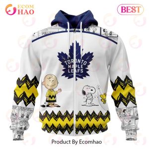 Personalized NHL Toronto Maple Leafs Special Peanuts Design 3D Hoodie