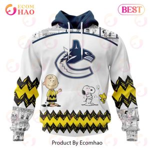 Personalized NHL Vancouver Canucks Special Peanuts Design 3D Hoodie