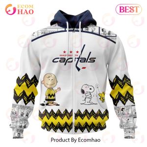 Personalized NHL Washington Capitals Special Peanuts Design 3D Hoodie