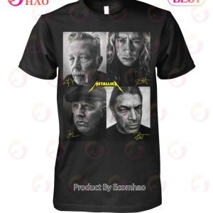 Metallica 72 Seasons Four Members Signature T-Shirt