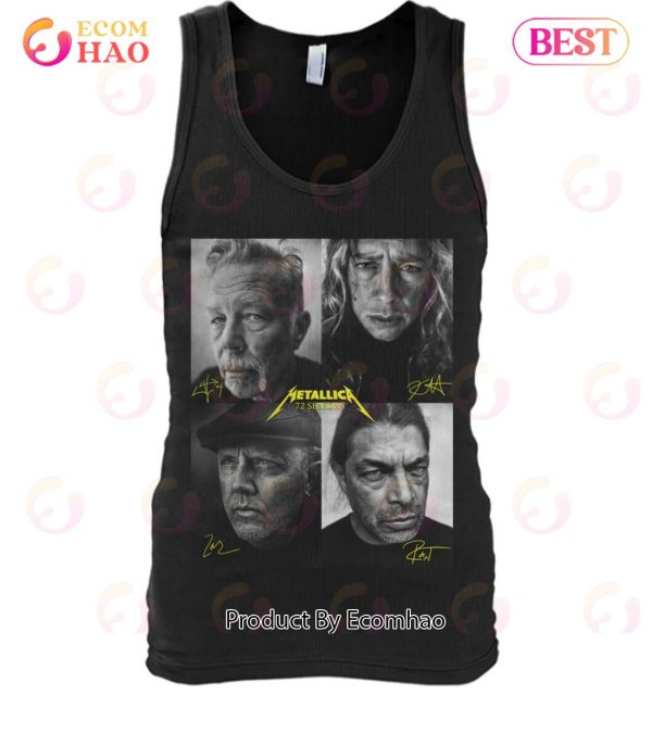 Metallica 72 Seasons Four Members Signature T-Shirt