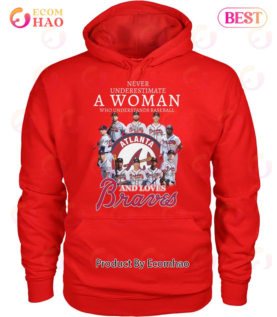 Never Underestimate A Woman Who Understands Baseball And Love Atlanta Braves T-Shirt