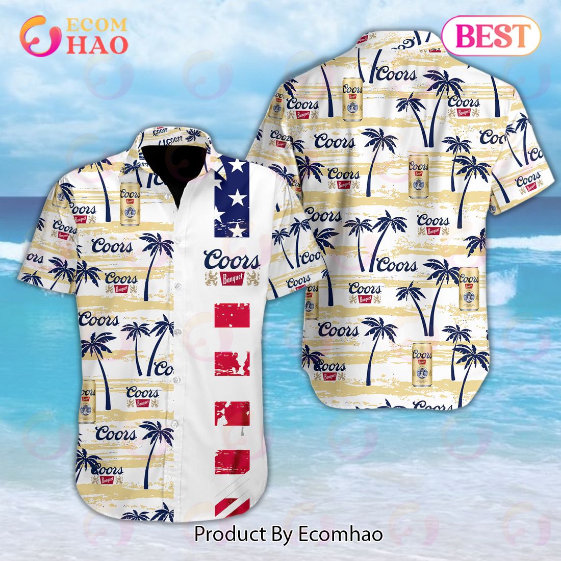 Coors Banquet Special Design Hawaiian Shirt