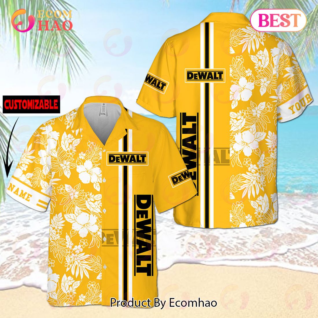 Dewalt Personalized Hawaiian Shirt