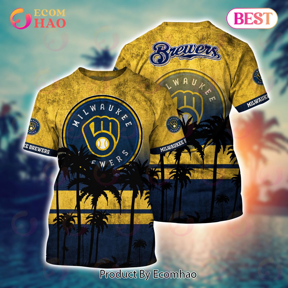 Milwaukee Brewers MLB Hawaii Shirt Style Hot Trending Summer - Growkoc