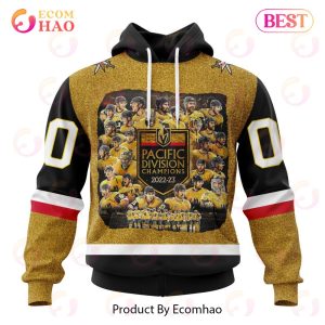 NHL Vegas Golden Knights Special Pacific Division Champions Kits 3D Hoodie