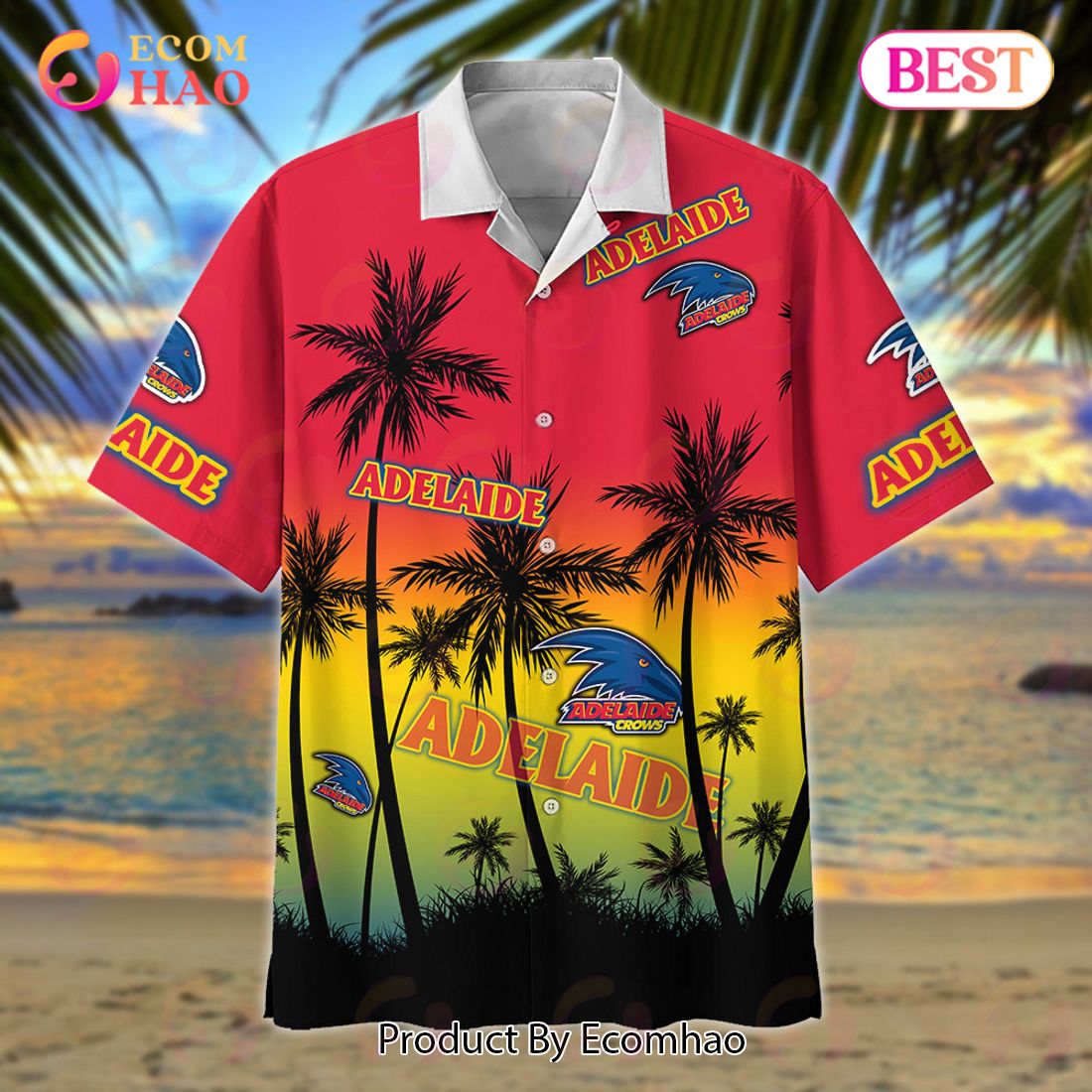 AFL Adelaide Crows New Hawaiian Shirt For Fans – Limited Edition