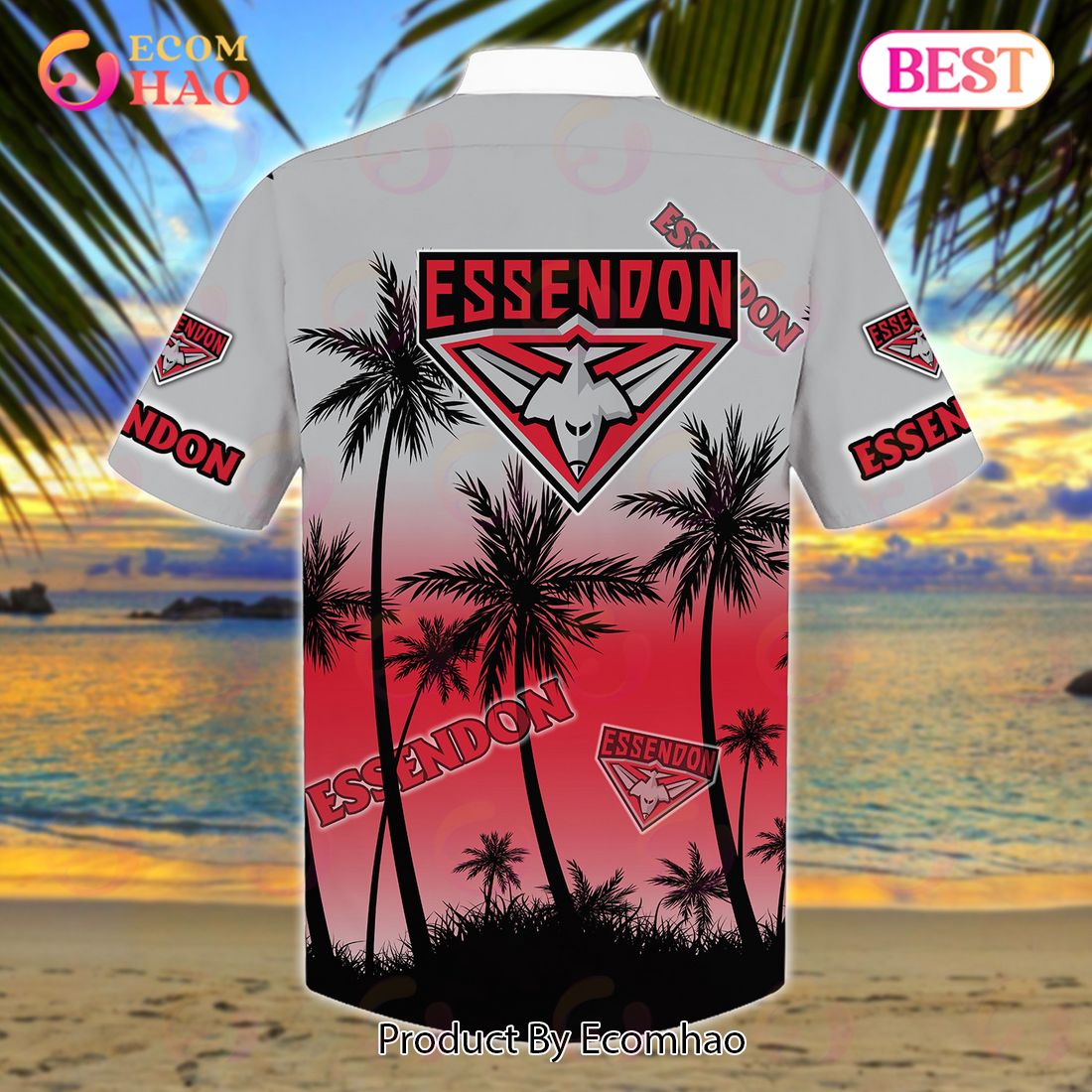 AFL Essendon New Hawaiian Shirt For Fans – Limited Edition