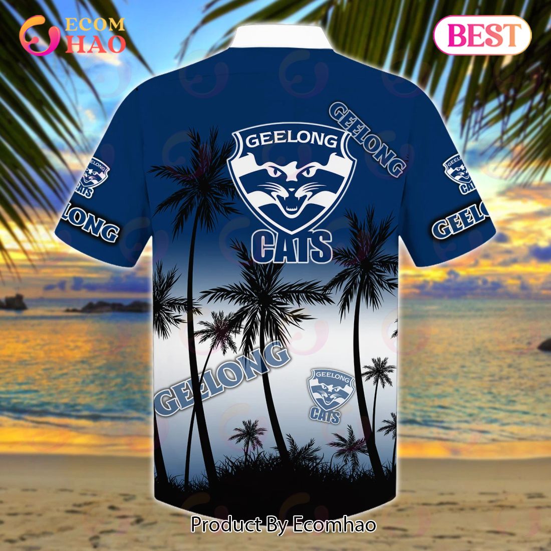 AFL Geelong Cats New Hawaiian Shirt For Fans – Limited Edition