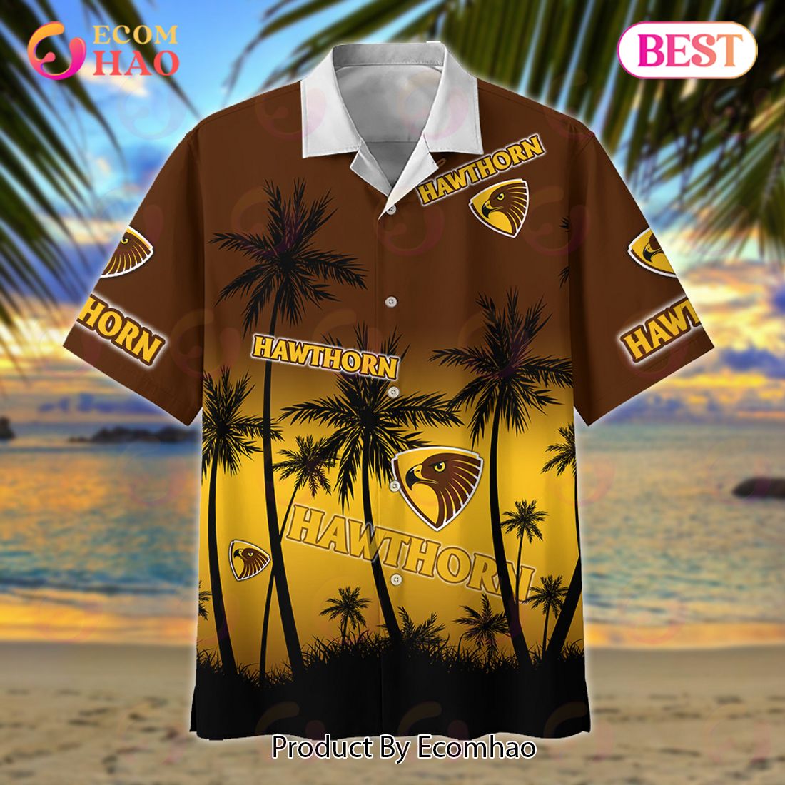 AFL Hawthorn New Hawaiian Shirt For Fans – Limited Edition