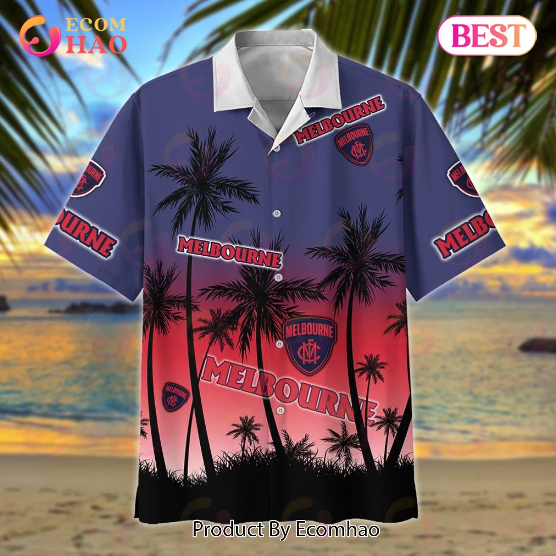 AFL Melbourne New Hawaiian Shirt For Fans – Limited Edition