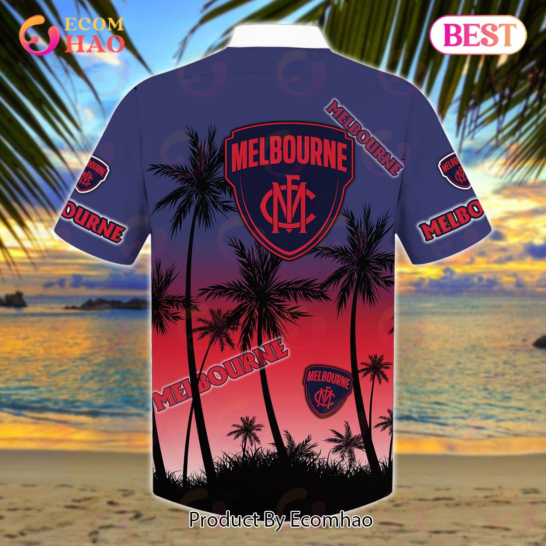 AFL Melbourne New Hawaiian Shirt For Fans – Limited Edition