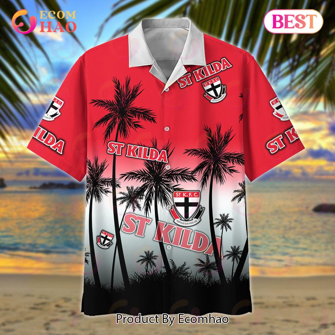 AFL St Kilda New Hawaiian Shirt For Fans – Limited Edition